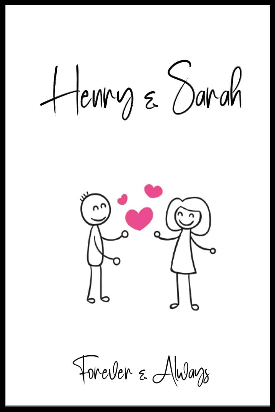 Valentines Framed Print